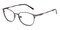 Mobile Gunmetal Classic Wayframe Metal Eyeglasses
