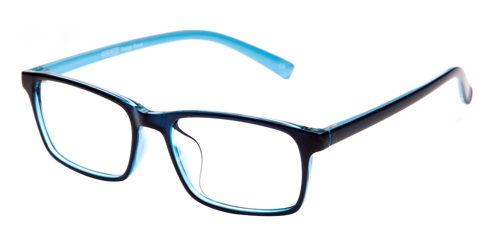 Holt Blue Rectangle TR90 Eyeglasses