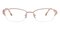 Bertha Pink Oval Titanium Eyeglasses