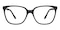 Buckeye Mblack Square Acetate Eyeglasses