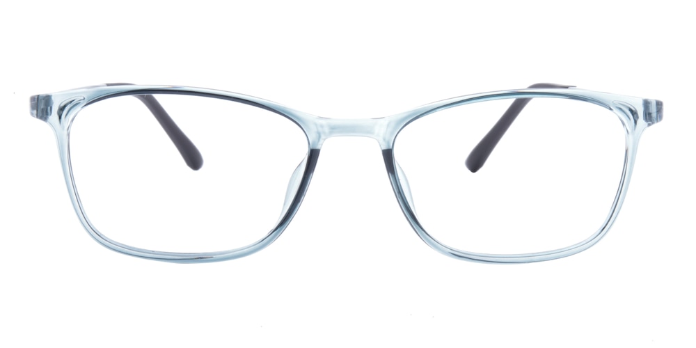 Kelowna Gray Rectangle Ultem Eyeglasses