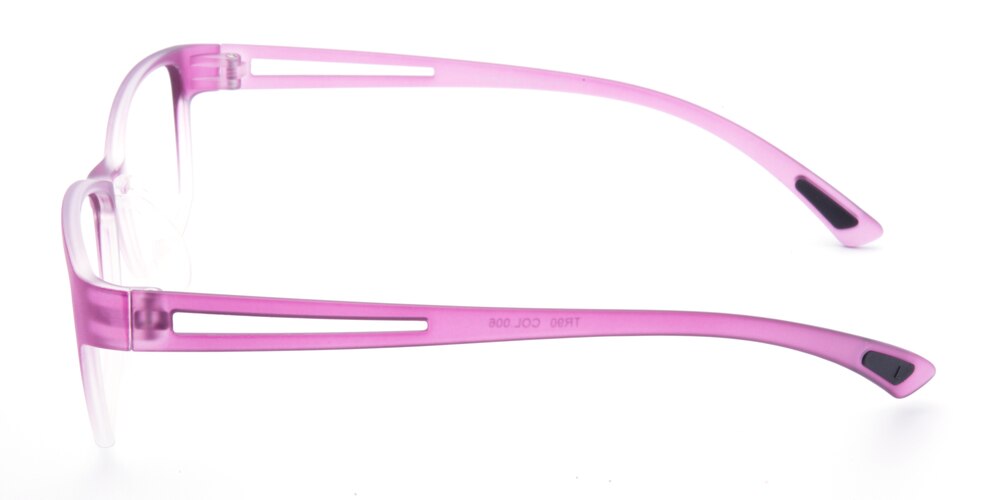 Berkeley Purple Rectangle TR90 Eyeglasses