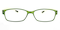 Walnut Green Rectangle TR90 Eyeglasses