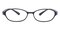Peppa Black Oval TR90 Eyeglasses