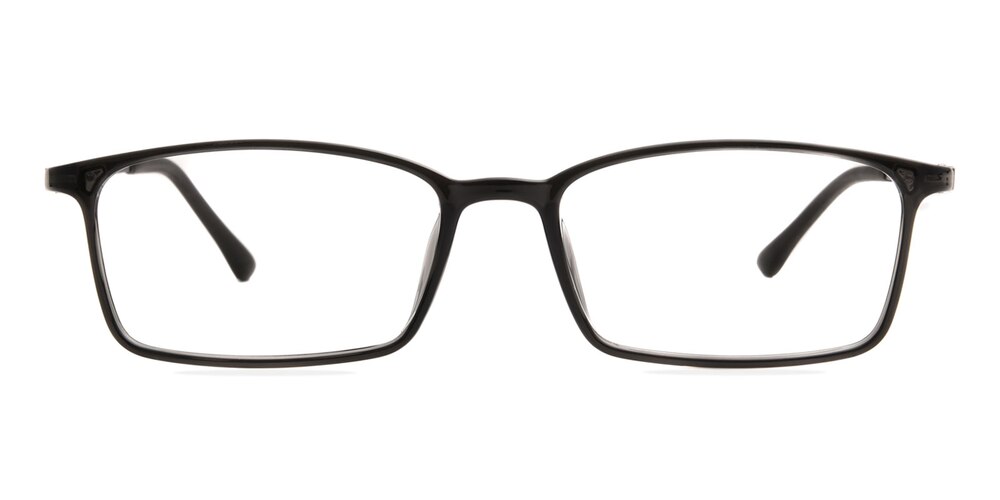 Cotton Gray Rectangle TR90 Eyeglasses