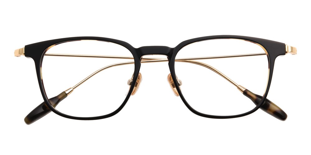 Palo Black/Tortoise Classic Wayframe Acetate Eyeglasses