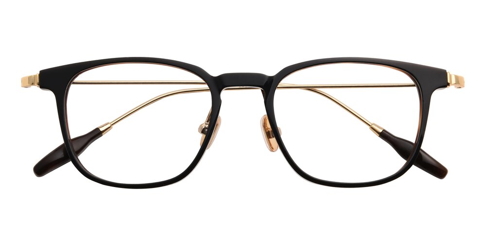 Palo Black/Brown Classic Wayframe Acetate Eyeglasses