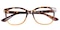GrandPrairie Tortoise Classic Wayframe TR90 Eyeglasses