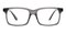 Carey Gray Rectangle Acetate Eyeglasses