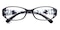 Tiffen Black Oval TR90 Eyeglasses
