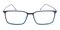 Rennes Blue Rectangle TR90 Eyeglasses