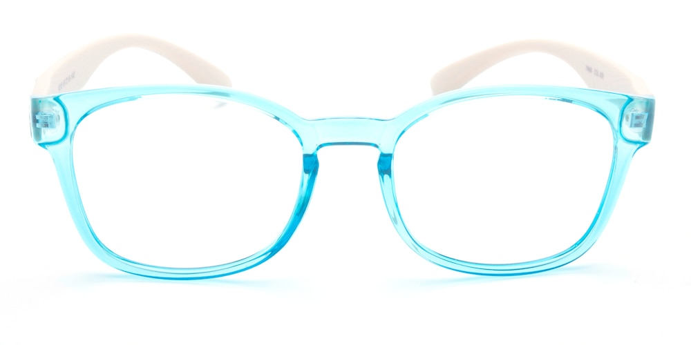 Houma Blue Classic Wayframe TR90 Eyeglasses