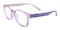 Houma Purple Classic Wayframe TR90 Eyeglasses