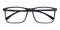 Gavin Blue Rectangle TR90 Eyeglasses