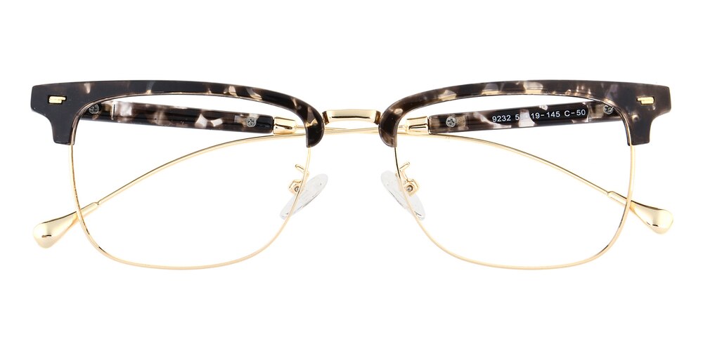 Oswego Tortoise/Golden Rectangle TR90 Eyeglasses