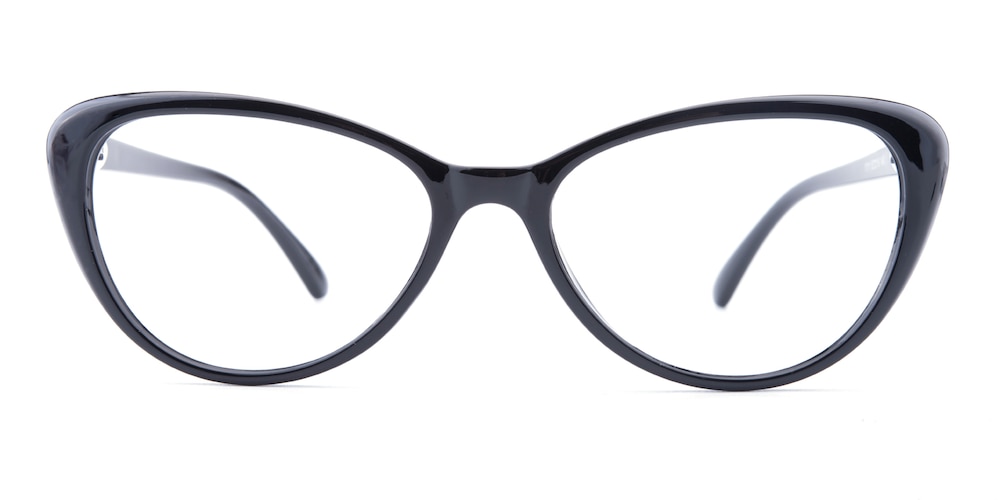 Joyce Black Cat Eye TR90 Eyeglasses