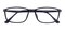 Enid Black Rectangle Ultem Eyeglasses