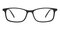 Daniel MBlack Rectangle Acetate Eyeglasses