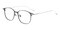 Raleigh Gunmetal Classic Wayframe Titanium Eyeglasses