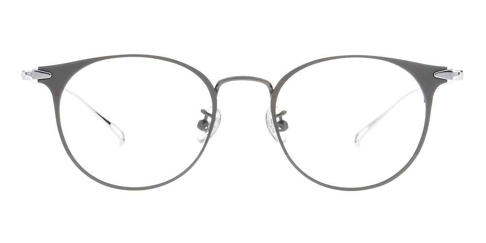 Waterville Gunmetal Classic Wayframe Titanium Eyeglasses