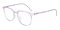 Panama A3 Purple Classic Wayframe Ultem Eyeglasses
