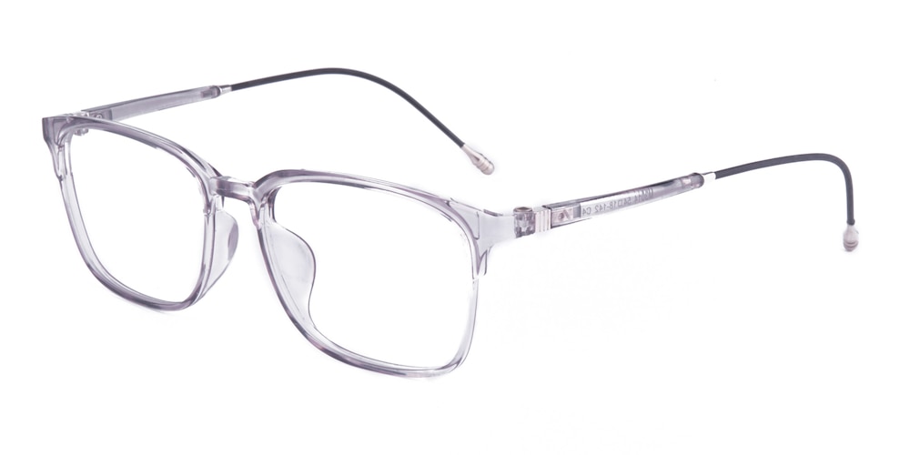 Panama B3 Gray Rectangle Ultem Eyeglasses