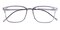 Panama B3 Gray Rectangle Ultem Eyeglasses