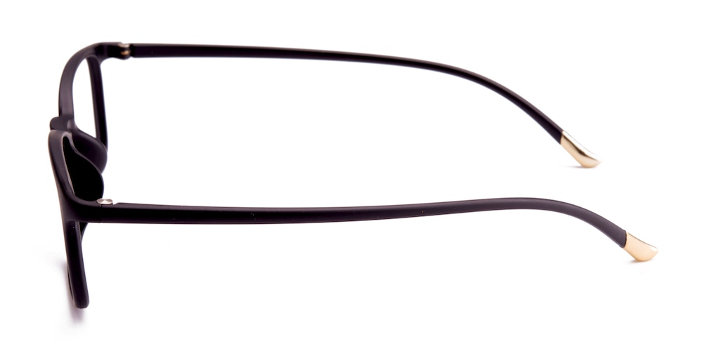 Thomasville Mblack Rectangle Ultem Eyeglasses