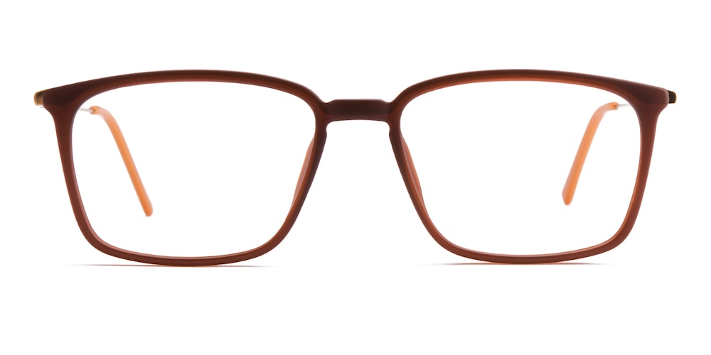 Ward Brown Rectangle TR90 Eyeglasses