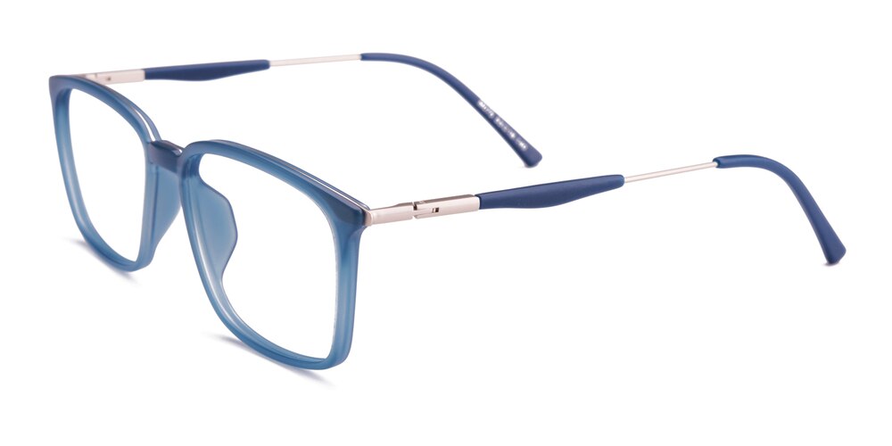 Ward Blue Rectangle TR90 Eyeglasses