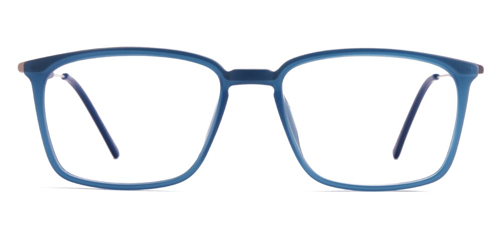 Ward Blue Rectangle TR90 Eyeglasses