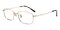 Olaf Golden Rectangle Titanium Eyeglasses
