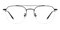 Herbert Black Aviator Titanium Eyeglasses