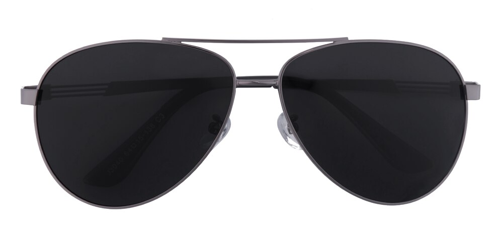 Gunmetal Black Aviator Sunglasses - Unbranded Tods TO 11 20B Black/Gunmetal Sunglasses | eBay main image 4