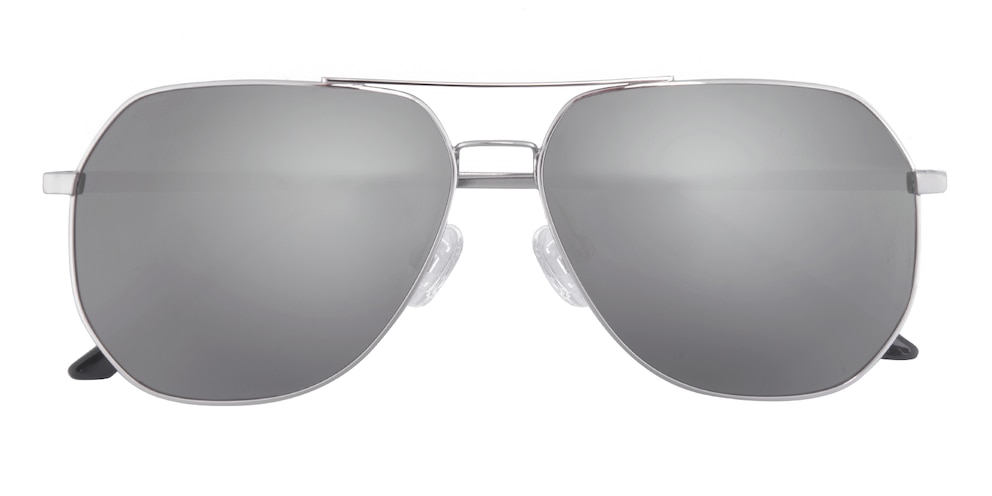 Aviator Silver Silver mirror coating Sunglasses