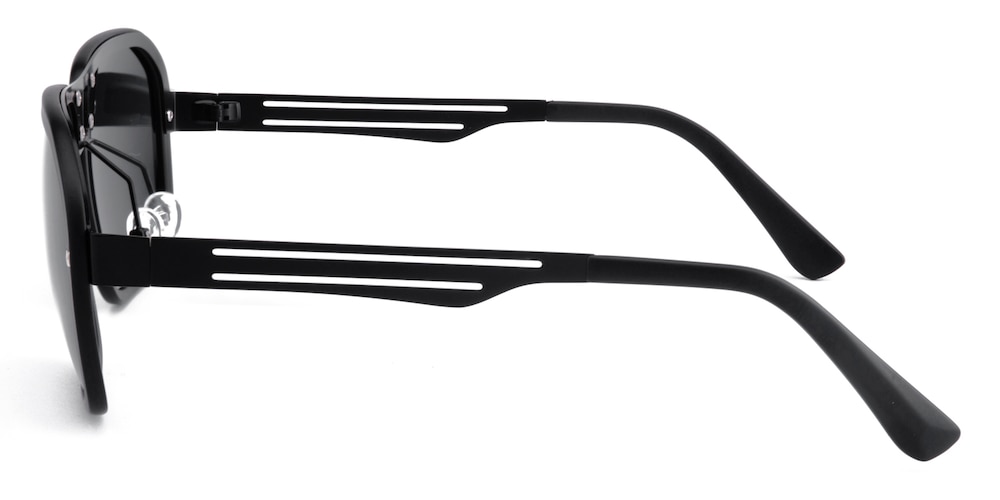 Arno Black Aviator TR90 Sunglasses