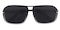 Arno Gunmetal Aviator TR90 Sunglasses