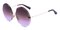 Austin Purple Polygon Metal Sunglasses