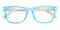 Hopkinsville Blue Classic Wayframe TR90 Eyeglasses