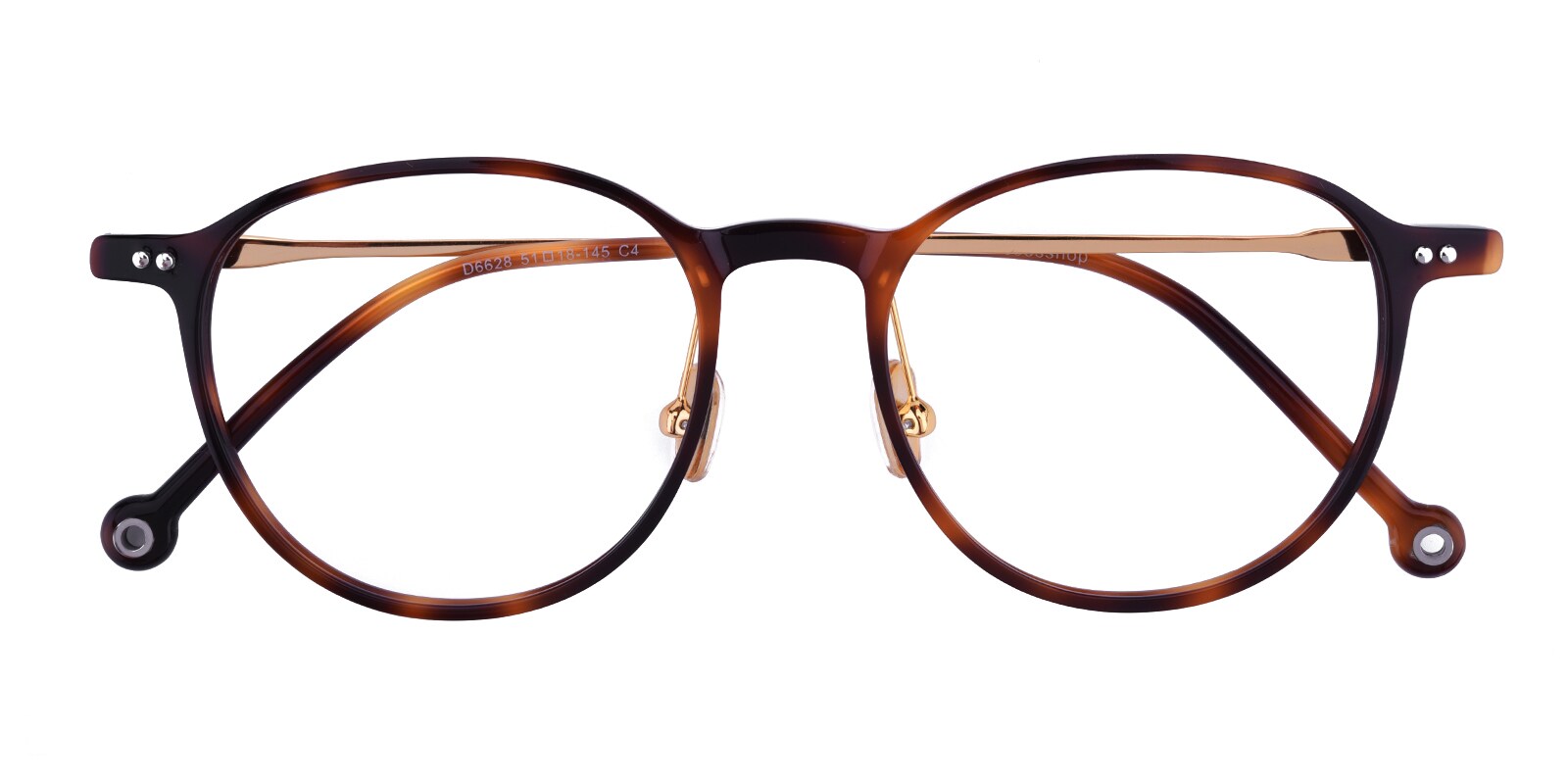 Virgil Round - Tortoise Eyeglasses
