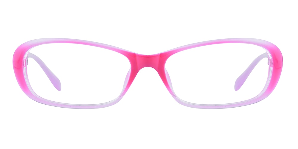Medusa A1 Pink Rectangle TR90 Eyeglasses