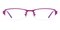 ViviRectangle Rose Rectangle Metal Eyeglasses