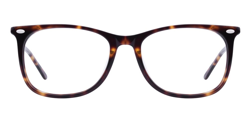 Jefferson Tortoise Classic Wayframe Acetate Eyeglasses