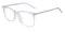 Jefferson Crystal Classic Wayframe Acetate Eyeglasses