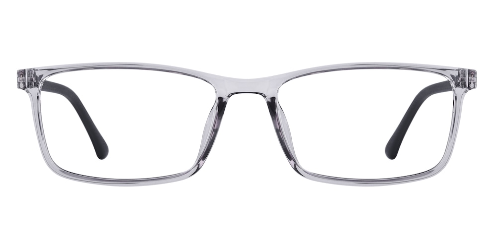 Mile Gray Rectangle TR90 Eyeglasses