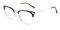 Bardley Brown Classic Wayframe TR90 Eyeglasses