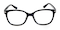 GrandPrairie Black Classic Wayframe TR90 Eyeglasses