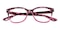 GrandPrairie Purple/Pink Classic Wayframe TR90 Eyeglasses