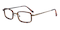 Tommy Tortoise Rectangle TR90 Eyeglasses