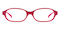 Dolly Red Oval TR90 Eyeglasses